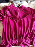 Blutsgeschwister pink velvet Jacke Sweater Samt velours velvet S Hessen - Gießen Vorschau