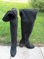 Pimkie Velourslederlook Sommer Thigh high-Overknees Stiefel Gr.36 Bayern - Gersthofen Vorschau