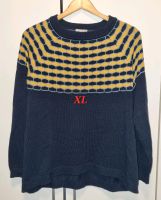 Strick Pullover gr.XL blau/ gelb Bayern - Burgbernheim Vorschau