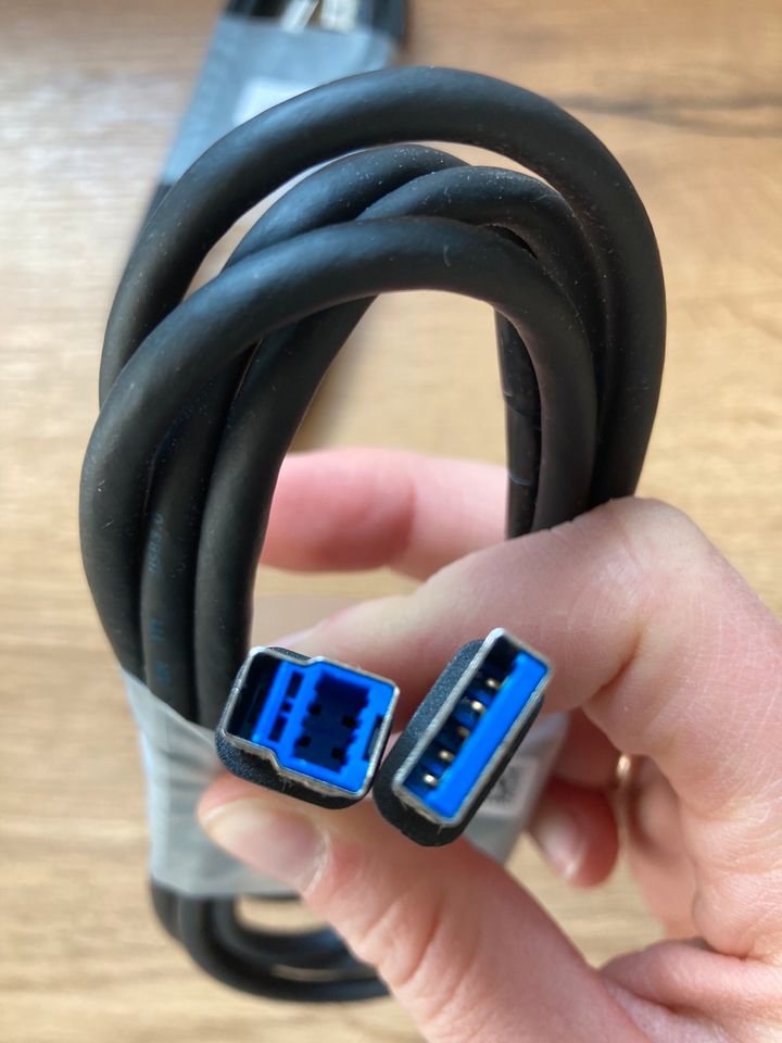 2 Kabel Dell Monitor Orginal usb neu in Dülmen