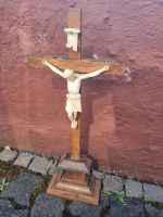 Altes jesuskreuz Cruzifix Altar Kreuz 56 cm Rheinland-Pfalz - Annweiler am Trifels Vorschau