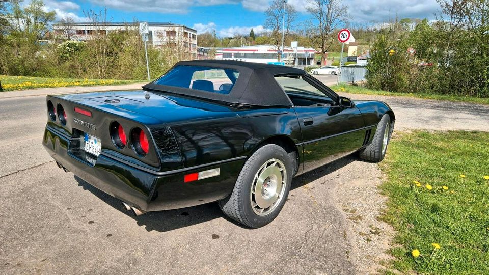 Corvette C4 Cabrio H Kennzeichen TÜV Neu in Hechingen