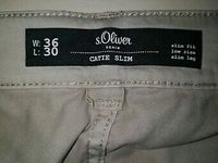 Hose s.Oliver - beige - Größe W 36  L 30 slim Hessen - Hauneck Vorschau