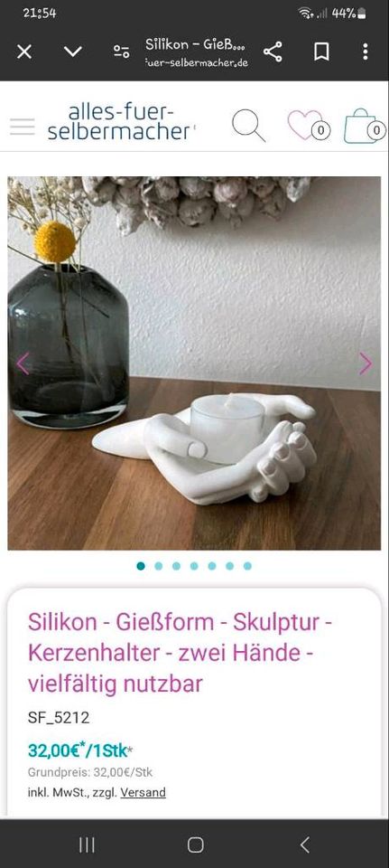 Silikonform/Gießform in Oelde