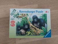 Puzzle Ravensburger Affen Gorillas 60 Teile wie neu Baden-Württemberg - Leutkirch im Allgäu Vorschau