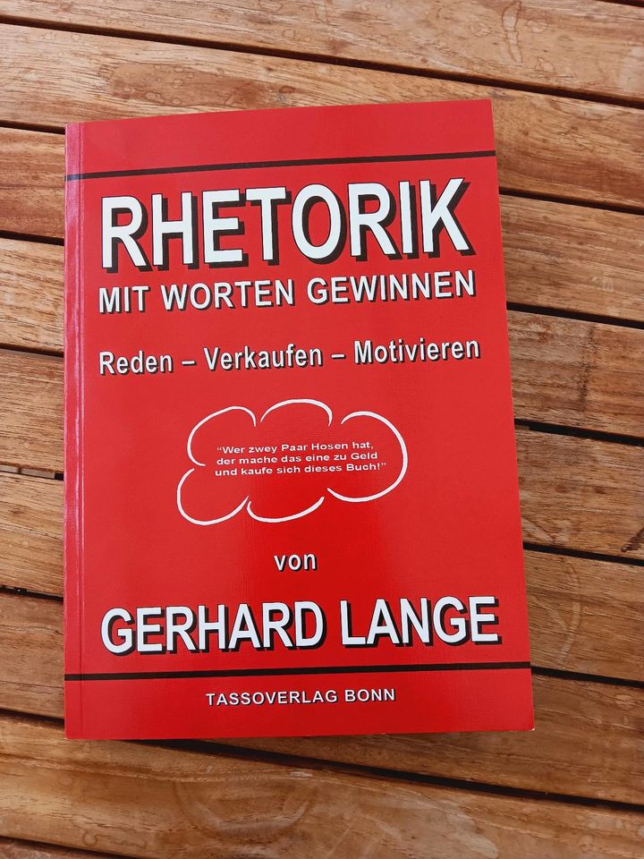 Rhetorik mit Worten gewinnen inkl. Autogramm in Weil im Schönbuch