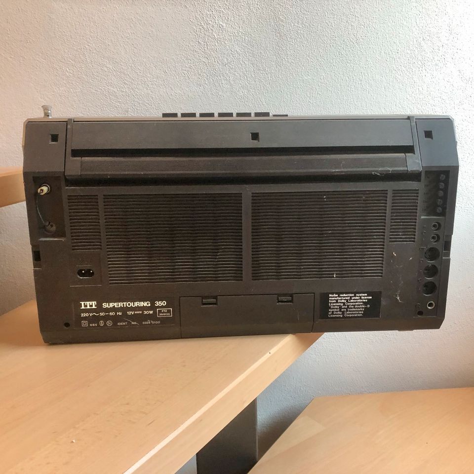 ITT Supertouring 350 Stereo Radio Kassettenrekorder in Kenzingen