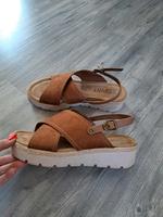 Esprit Sandalen Sandaletten Gr. 37 braun Nordrhein-Westfalen - Wettringen Vorschau