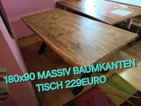 Baumkantentisch Schreibtisch Akazie neu 2wahl 180x90 cm x Beine Hessen - Gießen Vorschau