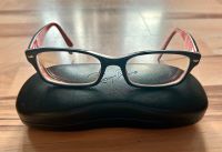 Brille Vollrand Kunststoff rechteckig, schwarz rot, Etui, Ray Ban Brandenburg - Potsdam Vorschau