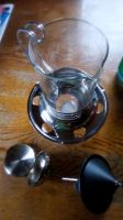 Teekanne, Edelstahl, Glas mit stövchen Bayern - Weitnau Vorschau