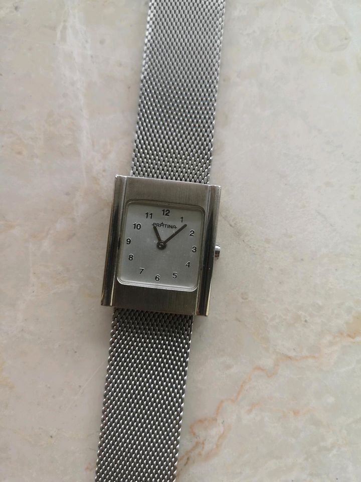 Armbanduhr / Uhr, Prätina, Stainless Steel, Vintage in Recklinghausen