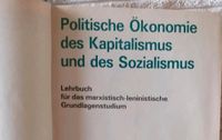 "Politische Ökonomie Kapitalismus Sozialismus"☆Dietz Verlag 1986 Thüringen - Worbis Vorschau