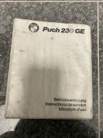 Original Puch Mercedes G 230 Betriebsanleitung Baden-Württemberg - Weingarten (Baden) Vorschau