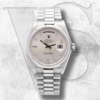 Rolex Day-Date 36mm Ref 18049 18K Whitegold Silver Dial Eimsbüttel - Hamburg Rotherbaum Vorschau