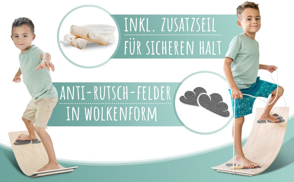 Rabatt75%-Balance Board-Balancierbrett-Balanceboard-Kinder-Neu in Mühlhausen