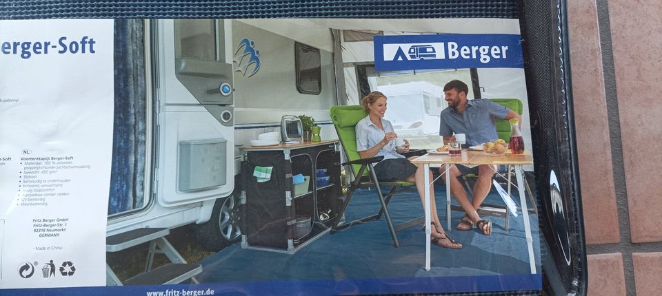 Campingteppich - Vorzeltteppich Soft 250x300 von Berger in Halle