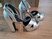 Offene Highheels Silber neu Nordrhein-Westfalen - Ostbevern Vorschau