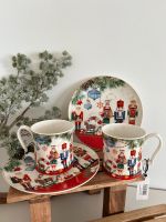 Clayre&Eef Weihnachtsgeschirr, Teller, Tasse, Nussknacker Nordrhein-Westfalen - Neukirchen-Vluyn Vorschau