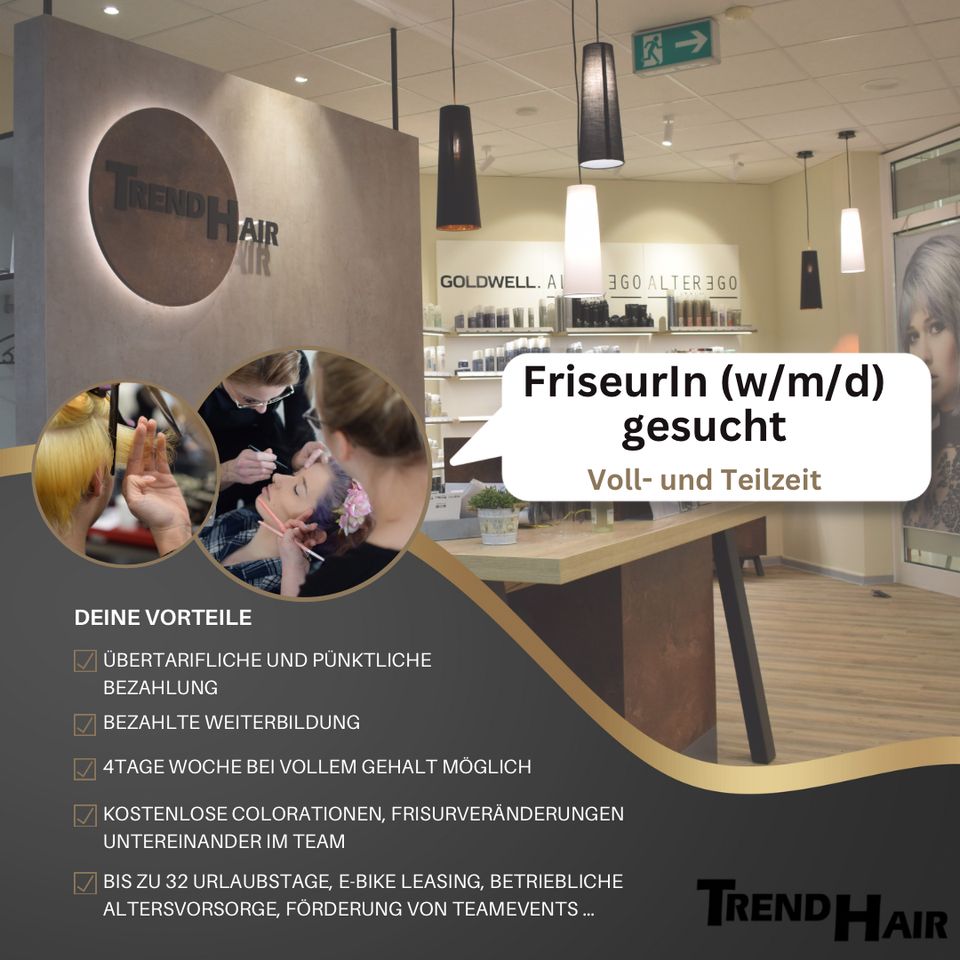 ✋ Friseur:in ✂️ (m/w/d) in Leer gesucht in Leer (Ostfriesland)