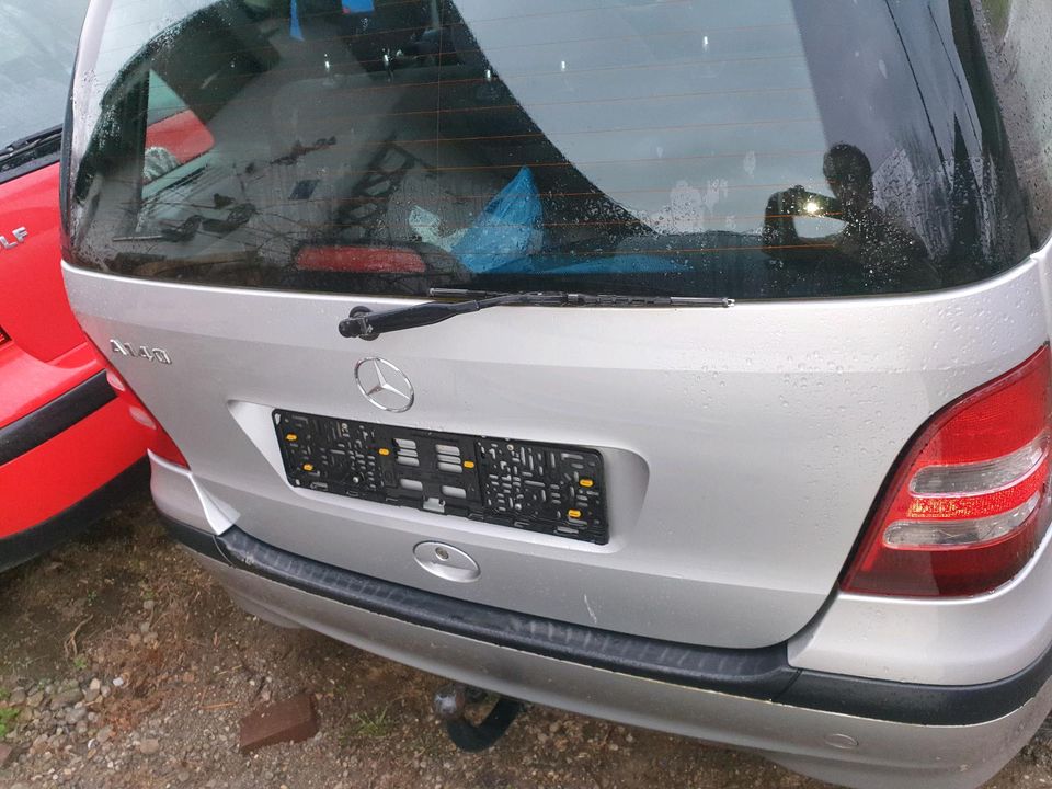 Mercedes A Klasse W168 Heckklappe Motorhaube Silber 761 in Jengen