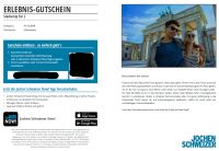 Jochen Schweizer Gutschein: Städtetrip für 2 (Wert: 179,90€) Baden-Württemberg - Esslingen Vorschau
