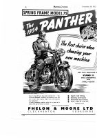 Panther M65 (75), engl. Motorrad mit deutscher Zulassung Nordrhein-Westfalen - Monschau Vorschau