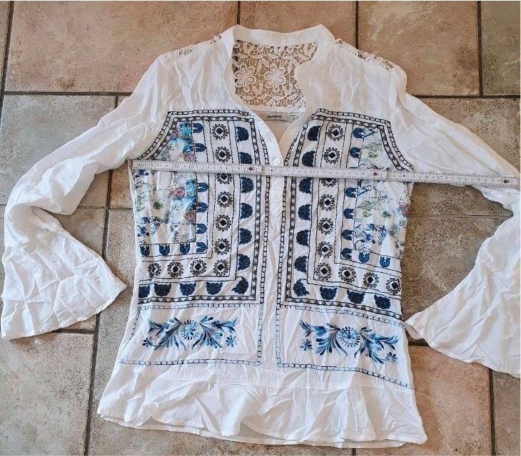 Desigual Bluse Gr 38 sommerbluse boho Strand Urlaub in Düsseldorf