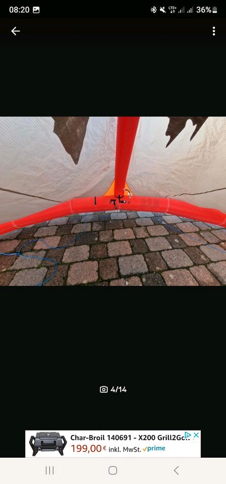 Slingshot Kite Set inkl. BAR und Trapetz in Bocholt