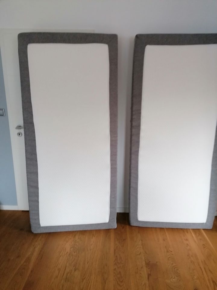 2 x Boxspringbettmatratzen plus Topper in Fürth