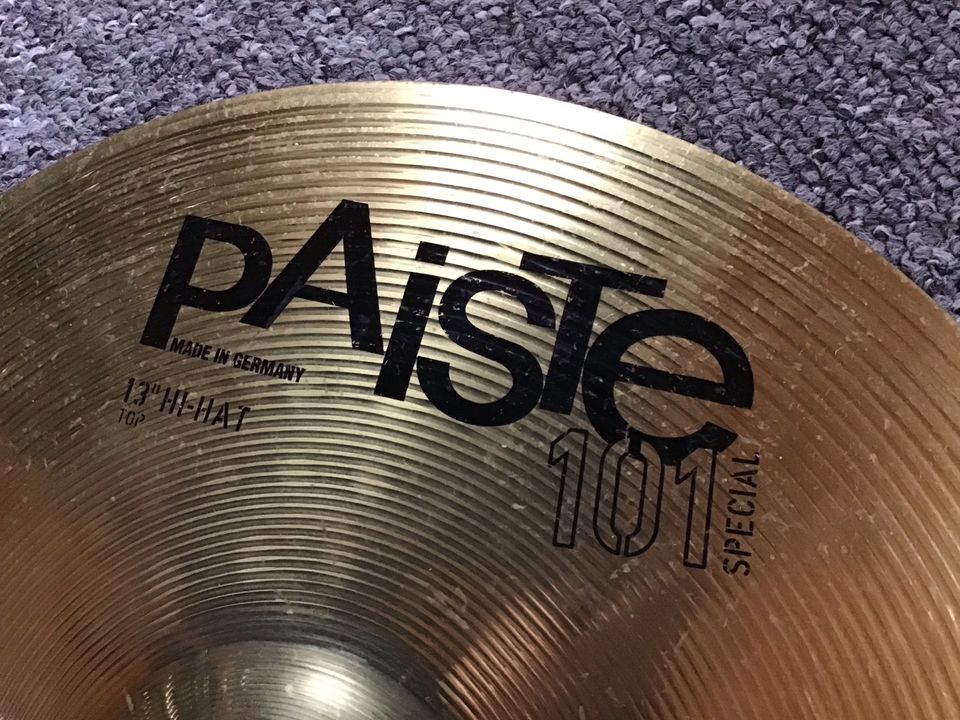 Paiste 101 Special Hi Hat Becken 13 Zoll 13“ in Zwickau