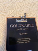 Goldkabel Profi Series XLR 1 Meter Düsseldorf - Pempelfort Vorschau