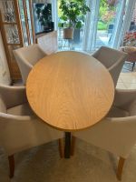 Essecke ovaler Eichen Tisch und 4 Polster Sessel Nordrhein-Westfalen - Korschenbroich Vorschau