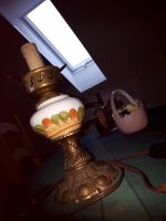 Antiquität Rarität Lampe Leuchte Glas fehlt Niedersachsen - Alfhausen Vorschau