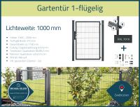 Garten Tür 1-flügel B: 1,00 m H: 1,40 m 6/5/6 f. Doppelstabmatten Rheinland-Pfalz - Zweibrücken Vorschau