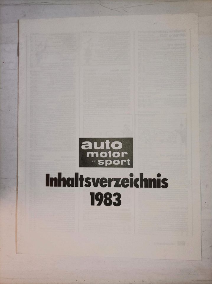 Auto Motor Sport  AMS Zeitschriften 1976 bis 1985  10 kompl. JG in Östringen