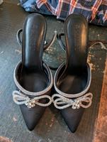 Crystal schleife Sandalen neu 39 High Heels Pumps Bayern - Kempten Vorschau