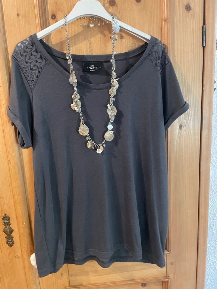 Tolles Basic Shirt von Gina, Gr. M , wie neu in Asbach