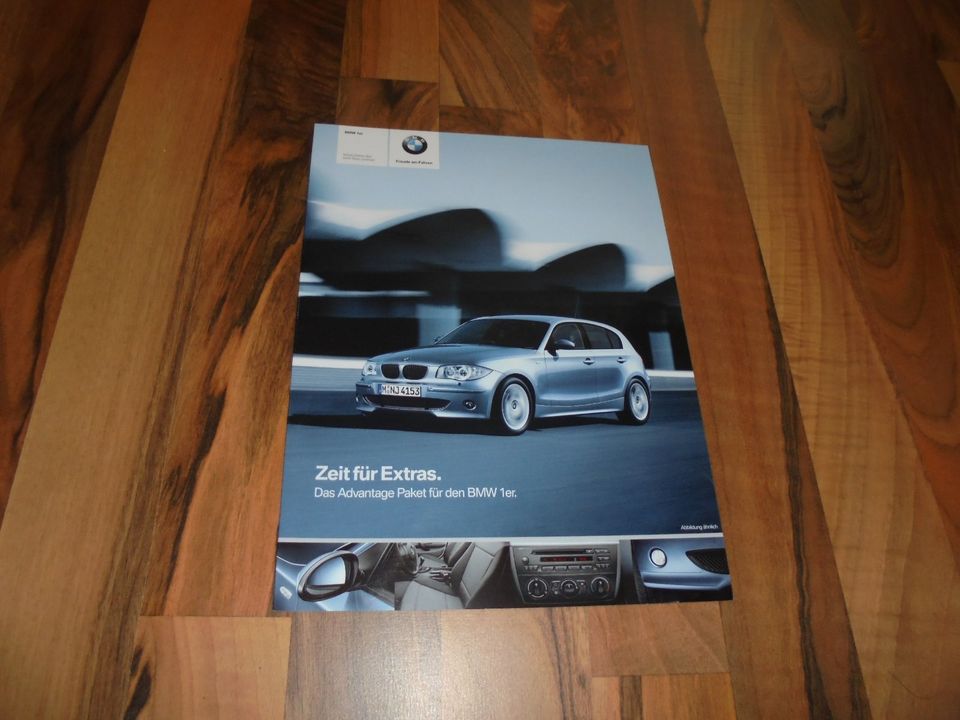 BMW 1er E87 Advantage Zubehör Prospekt für nur 13,-Euro!! in