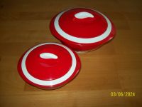 Thermoschüssel Set rot / weiß 2 Schüsseln mit Deckel Hessen - Fritzlar Vorschau