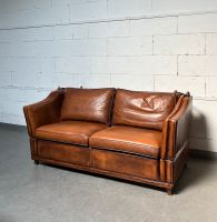 Antik Ledersofa Couch Vintage Chesterfield Ledersessel Nordrhein-Westfalen - Mönchengladbach Vorschau