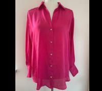 Zara Satin Bluse Hemd Blogger pink Dortmund - Innenstadt-West Vorschau