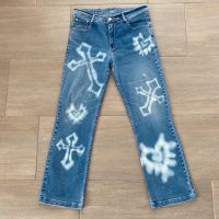 Vintage y2k Jeans W30 Damen Motiv 90er 90s Retro Nordrhein-Westfalen - Gronau (Westfalen) Vorschau