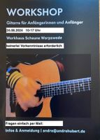 WORKSHOP Gitarrenunterricht für Anfänger 24.08. in Worpswede Niedersachsen - Worpswede Vorschau