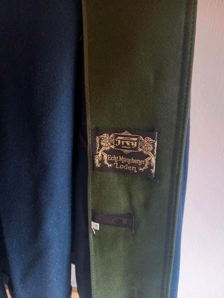 Lodenmantel München Mantel Vintage Frey 36 Damen Oberteil Jacke in Kenn