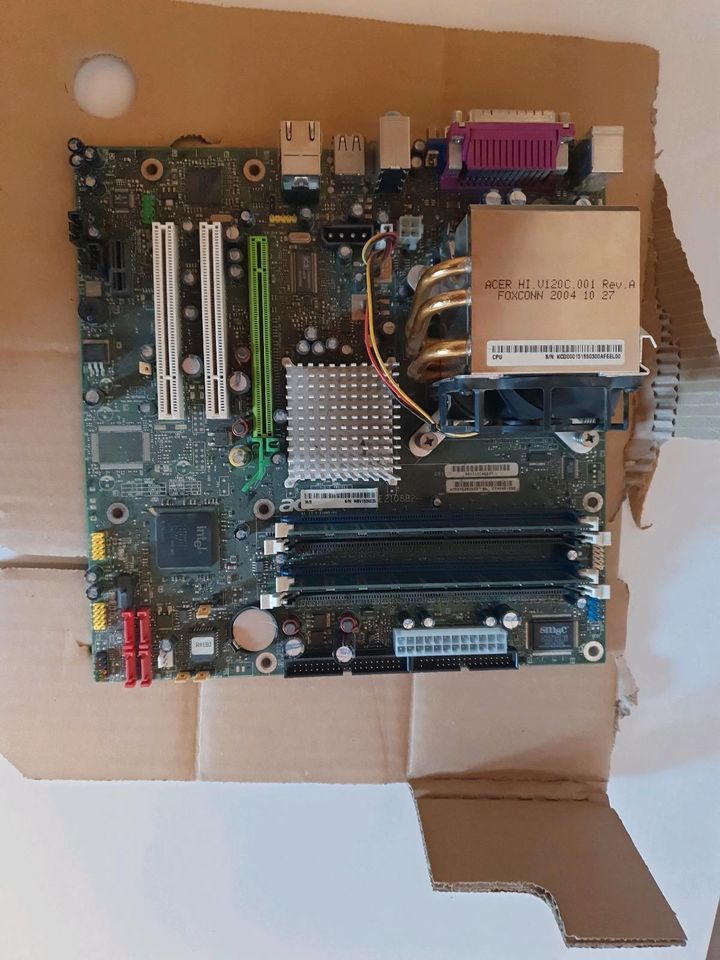 Acer E210882 Micro-ATX Mainboard inkl. Prozessor + RAM in Waldsolms