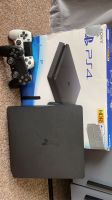 PS4 Slim 500 GB + 2 Originalen Controllern und + 1 Spiel Niedersachsen - Osterode am Harz Vorschau