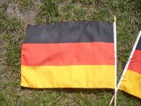 Stab/Handfahne,Flagge,NEU,BRD,2er-Set,Deutschland,Fußball EM Brandenburg - Leegebruch Vorschau