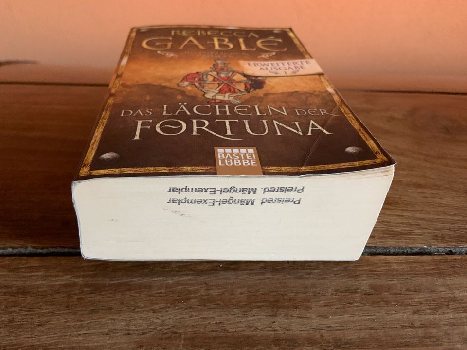 Rebecca Gable „Lächeln der Fortuna“ Buch Historischer Roman in Zirchow