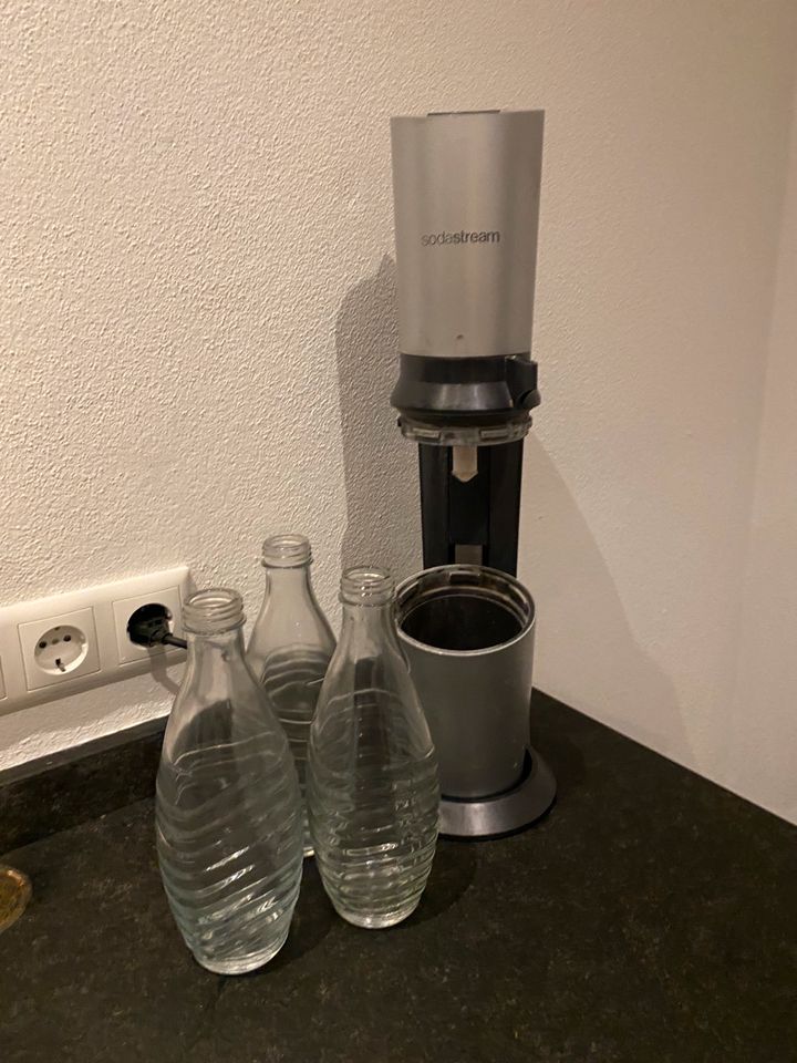 Soda Stream inkl. 3 Glasflaschen in Münster